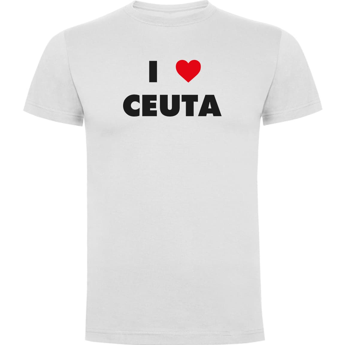 Camiseta I LOVE CEUTA — imagen 1